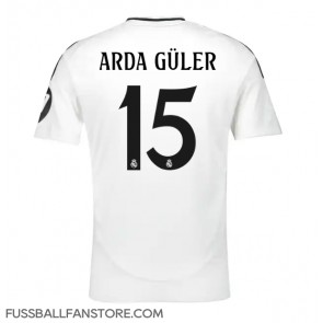 Real Madrid Arda Guler #15 Replik Heimtrikot 2024-25 Kurzarm